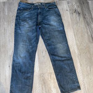 Levi’s Signature Athletic Fit Jeans Men’s 36x32 Stretch Denim Tapered Leg Blue